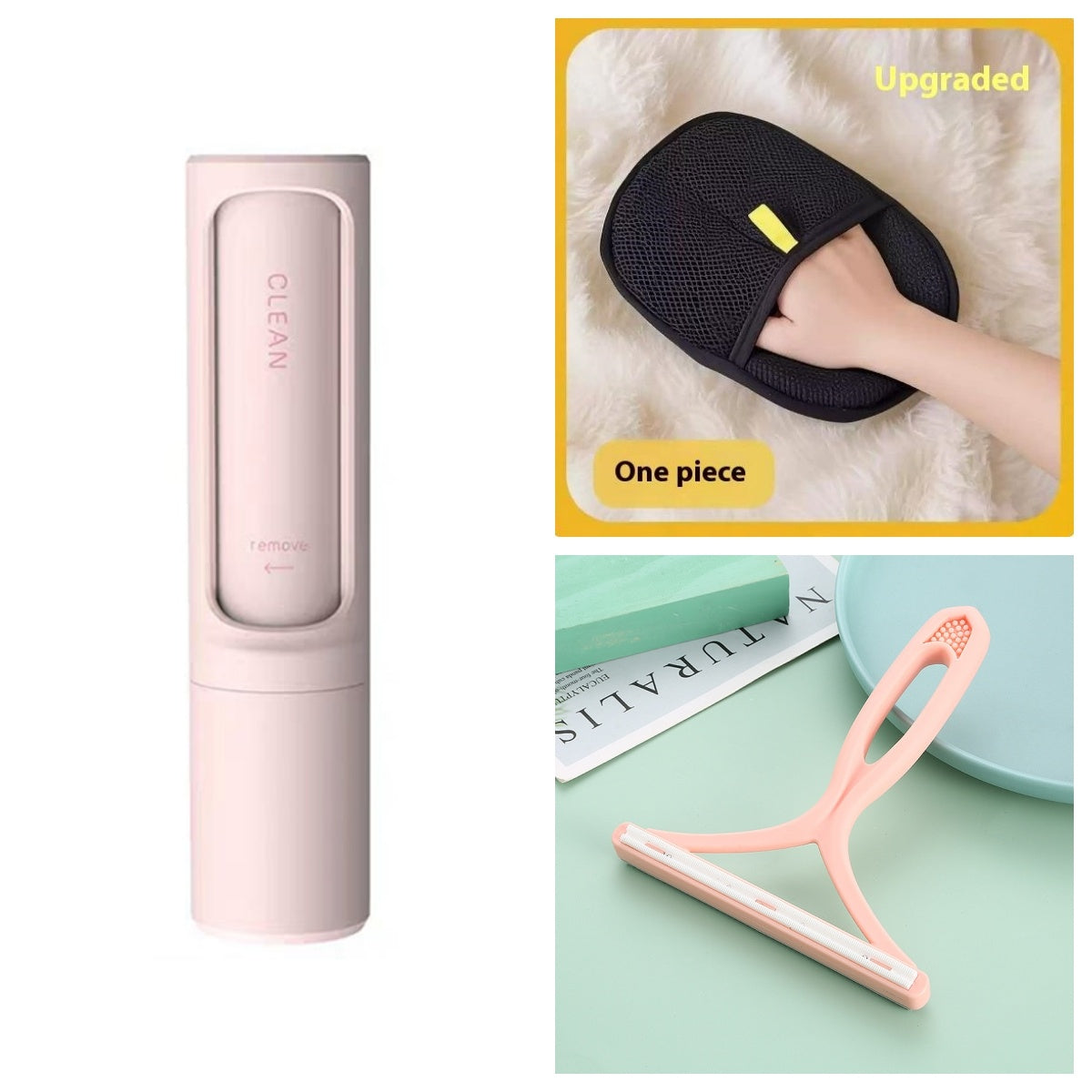 PawJoy™ Self-Cleaning Pet Hair Roller Brush