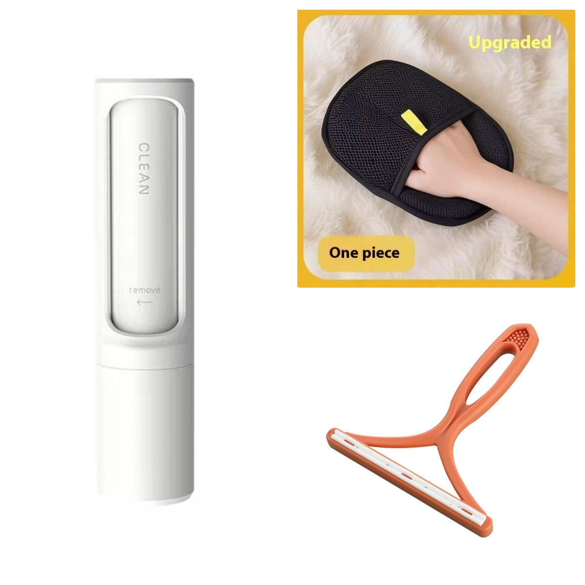 PawJoy™ Self-Cleaning Pet Hair Roller Brush