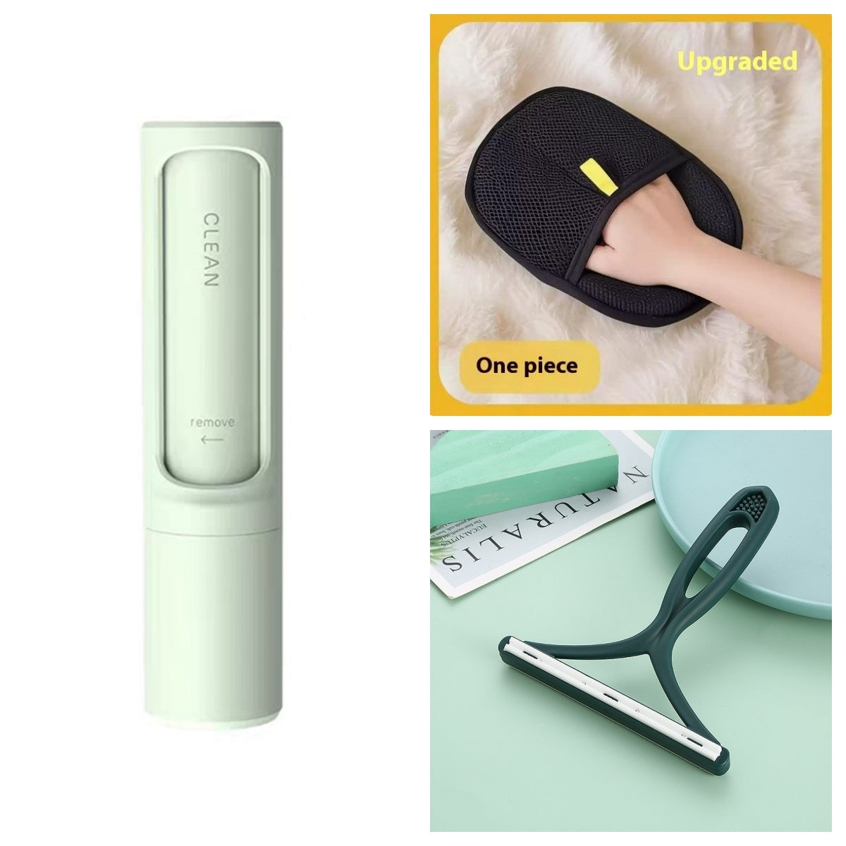 PawJoy™ Self-Cleaning Pet Hair Roller Brush